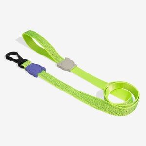 NWT ZeeDog NOX Lumen Reflective Leash Large /Lime